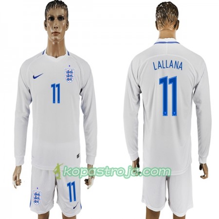 Billiga Fotbollströjor England Lallana 11 VM 2018 Hemma tröja Långärmad